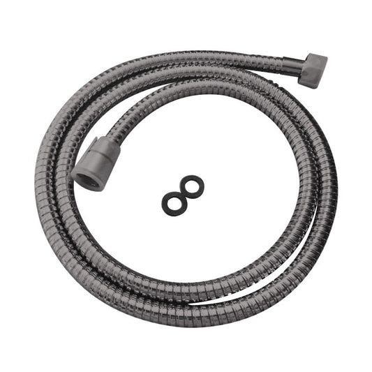 1500mm Gunmetal Stainless Steel Shower Hose