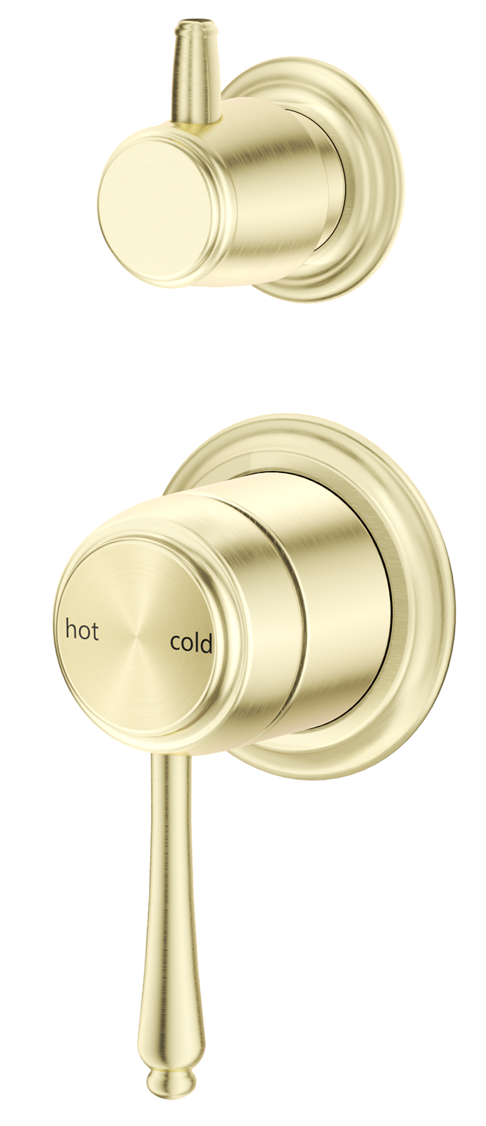Mica Heritage Shower Mixer Diverter - TRIM KIT ONLY French Gold