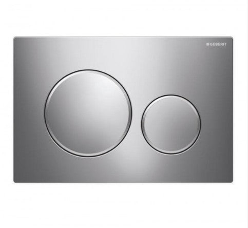 Geberit Push Plate Sigma20KH ABS chrome/matt/ chrome Round Push Button 115.882.KH.1