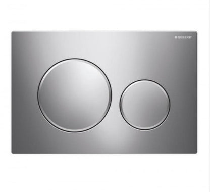 Geberit Push Plate Sigma20KH ABS chrome/matt/ chrome Round Push Button 115.882.KH.1