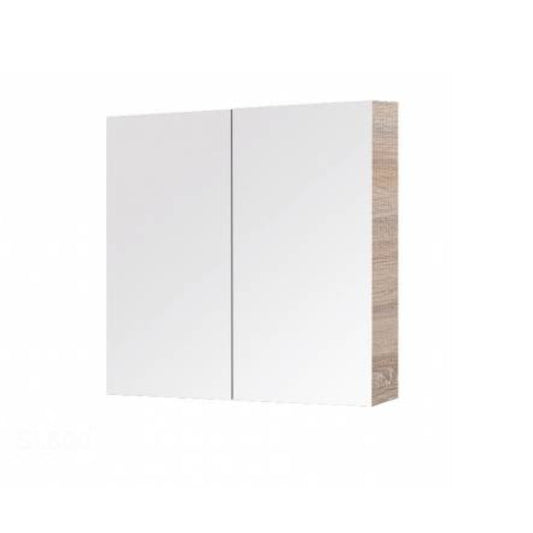 600mm LIGHT OAK VENEER SHAVING CABINET