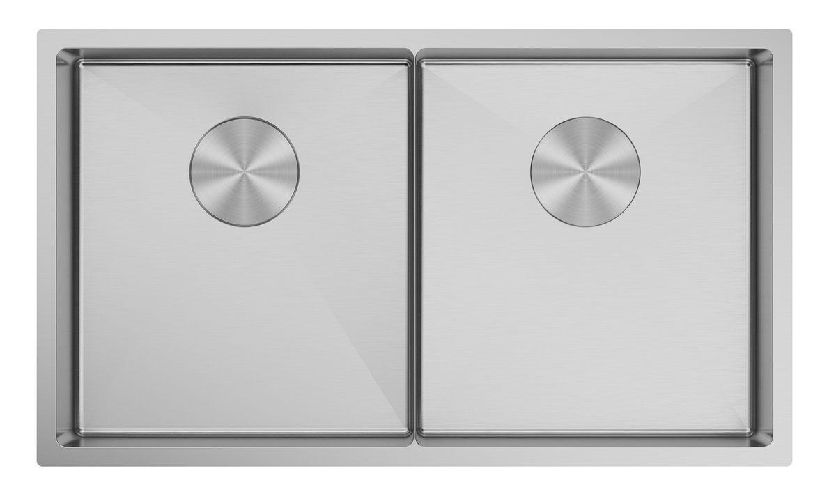Luminare Sink 760 x 440mm - Double Bowl Stainless Steel