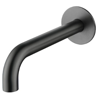 Mica Bath/Basin Spouts - 160/220/250mm - Multiple Colours Gunmetal