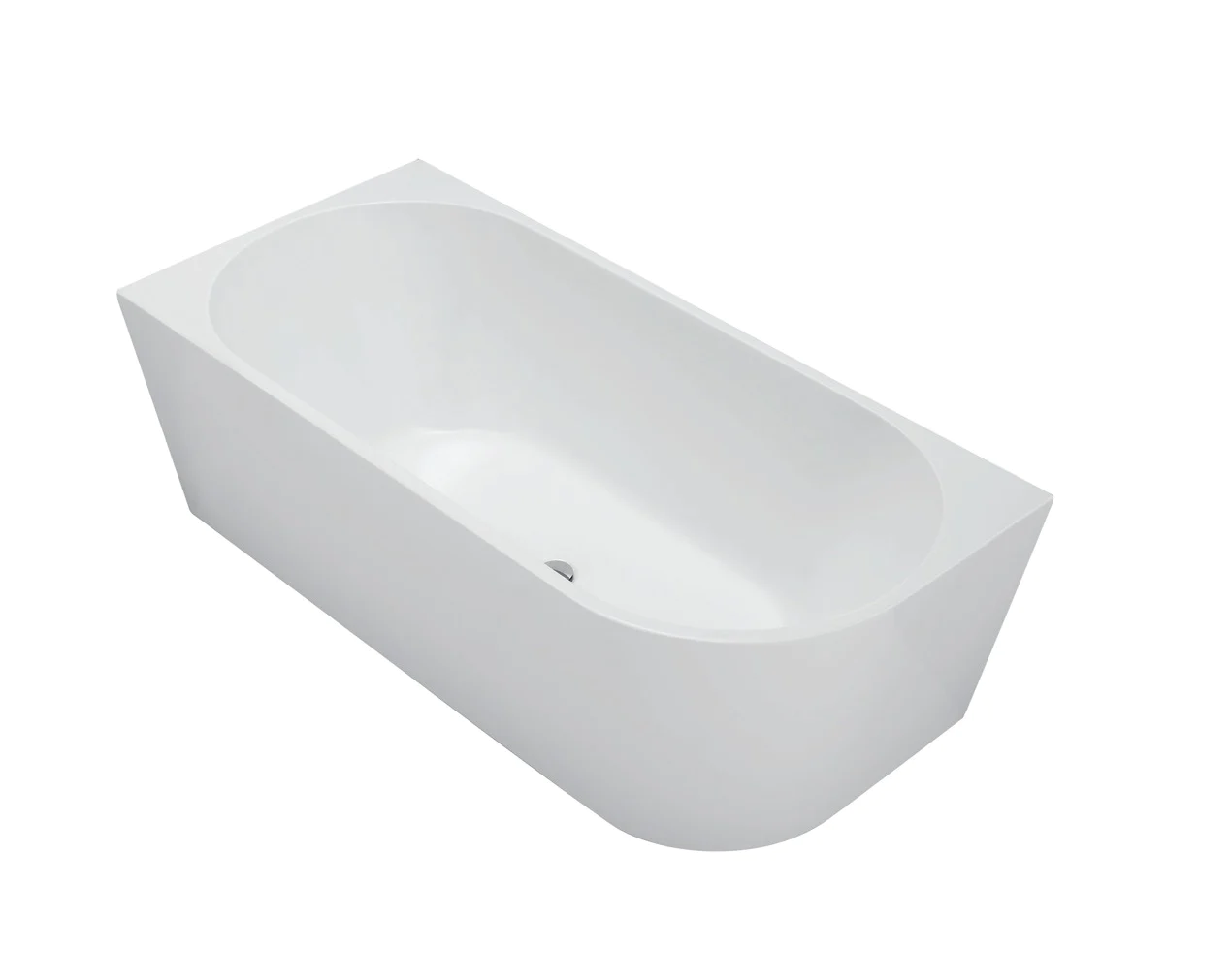 Auris 1700mm left hand corner (matte whte)