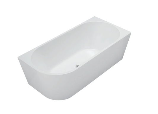 Auris 1700mm right hand corner (matte whte)