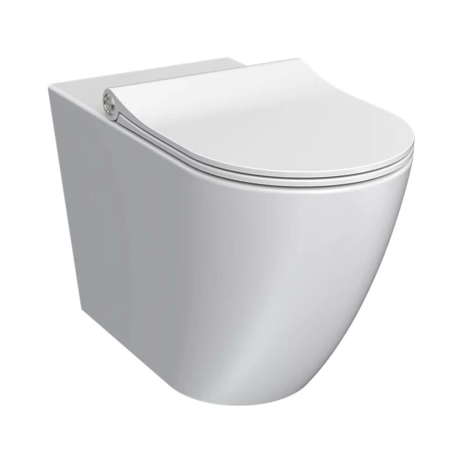 Ellisse Mk II Ambulant Wall Faced Pan Rimless (Including Pressalit Seat)