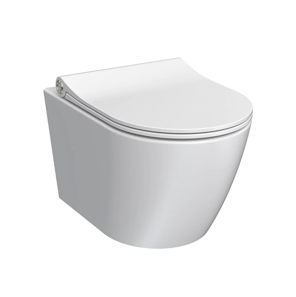 Ellisse Mk II Wall Hung Pan Rimless (including Pressalit Seat)