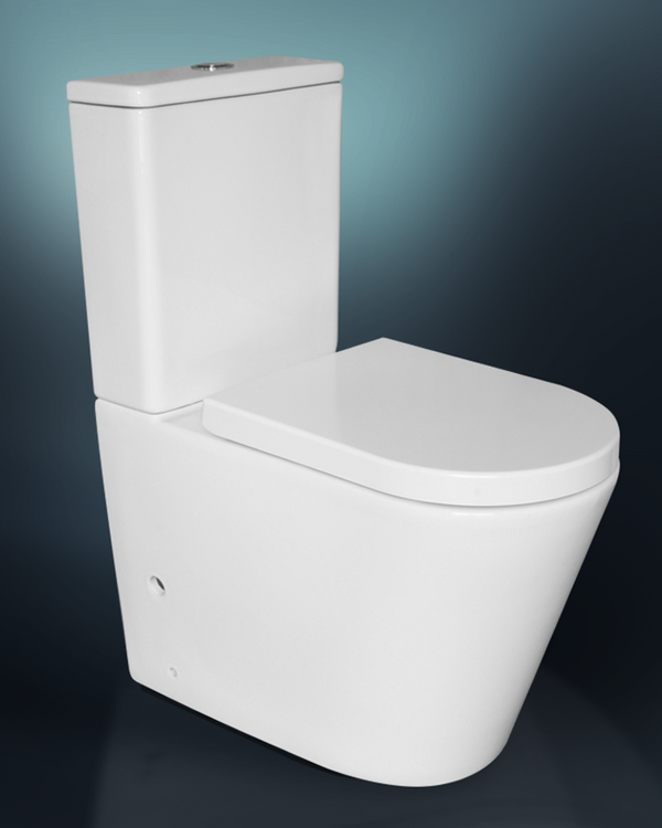 LUCERNE Back To Wall Suite - Thin Seat (Bottom Inlet)