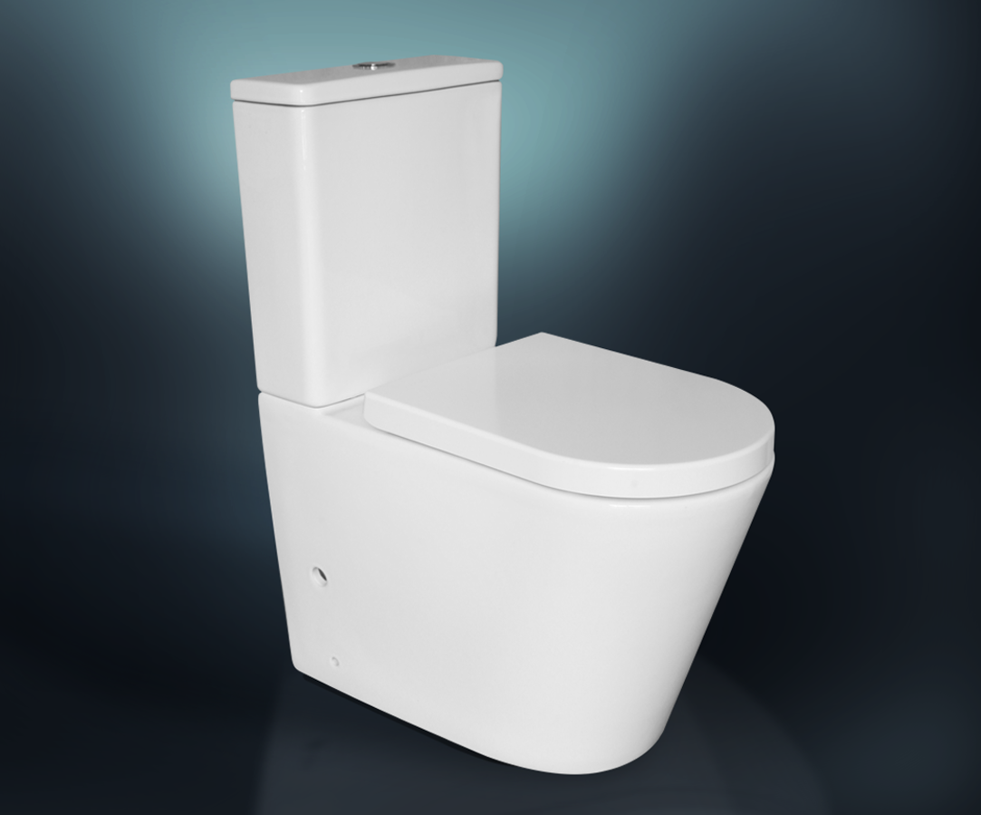 LUCERNE Back To Wall Suite - Thick Seat (Rear Inlet)