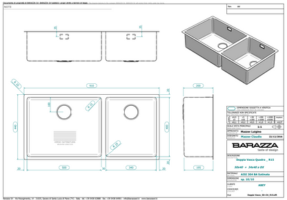 RADIUS DBLE 500X340X200