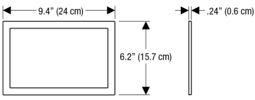 Sigma60 2016 brushed chrome edge cover frame, metal (optional)