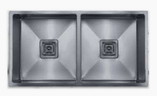 GUNMETAL/BLACK NANO GLAZE SCRATCH RESISTANT 760x440x220mm