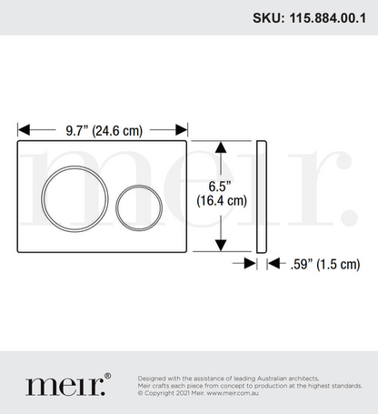 Geberit Sigma21 Dual Flush Plate