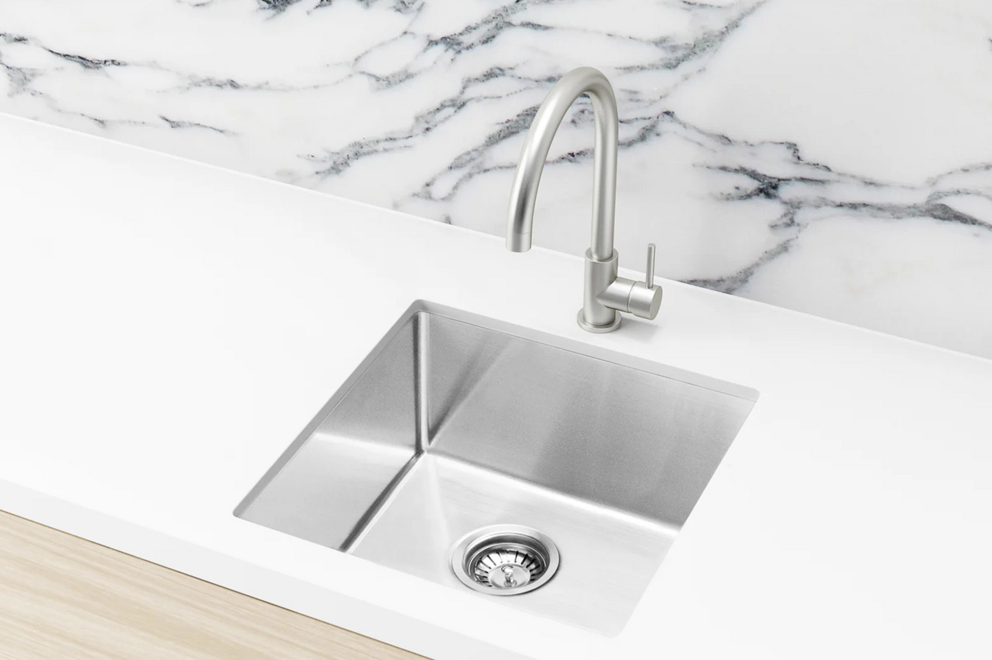Kitchen Sink - Single Bowl 550 x 450 - SS304