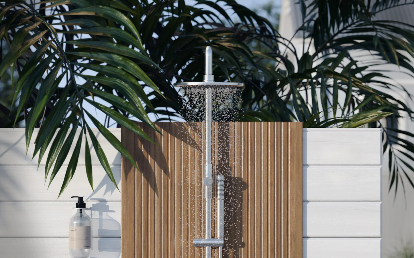 Outdoor Combination Shower Rail - SS316