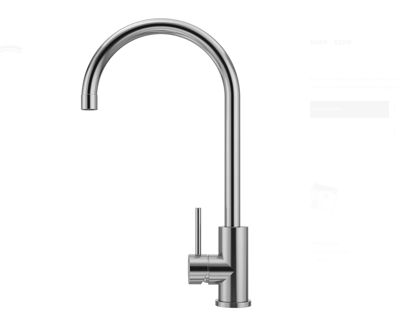 Outdoor Kitchen Mixer - SS316