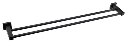 Square Double Towel Rail 600mm
