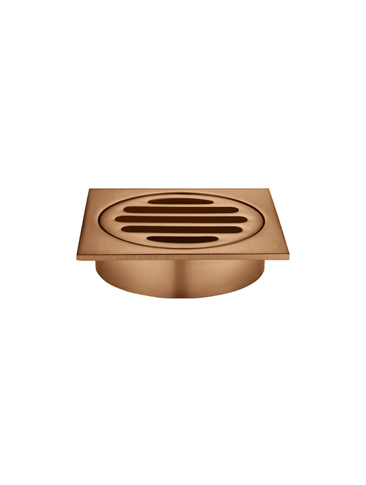 Square Floor Grate Shower Drain 80mm outlet