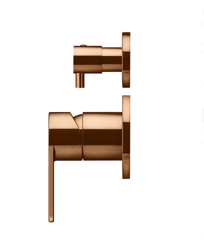 Round Diverter Mixer - Paddle Handle - Finish Kit