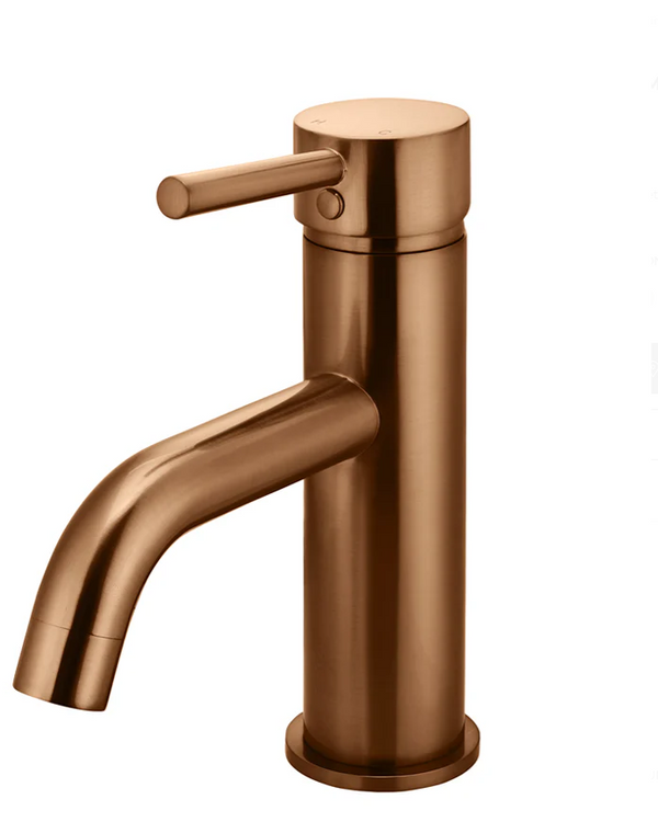 Round Basin Mixer Curved