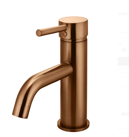 Round Basin Mixer Curved