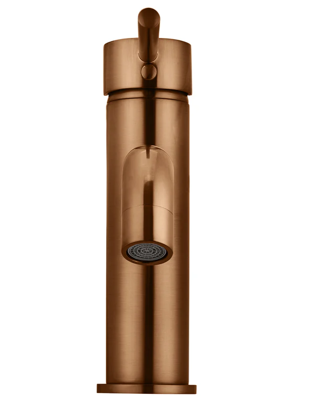 Round Basin Mixer Curved