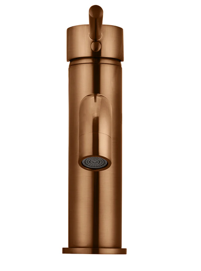 Round Basin Mixer Curved