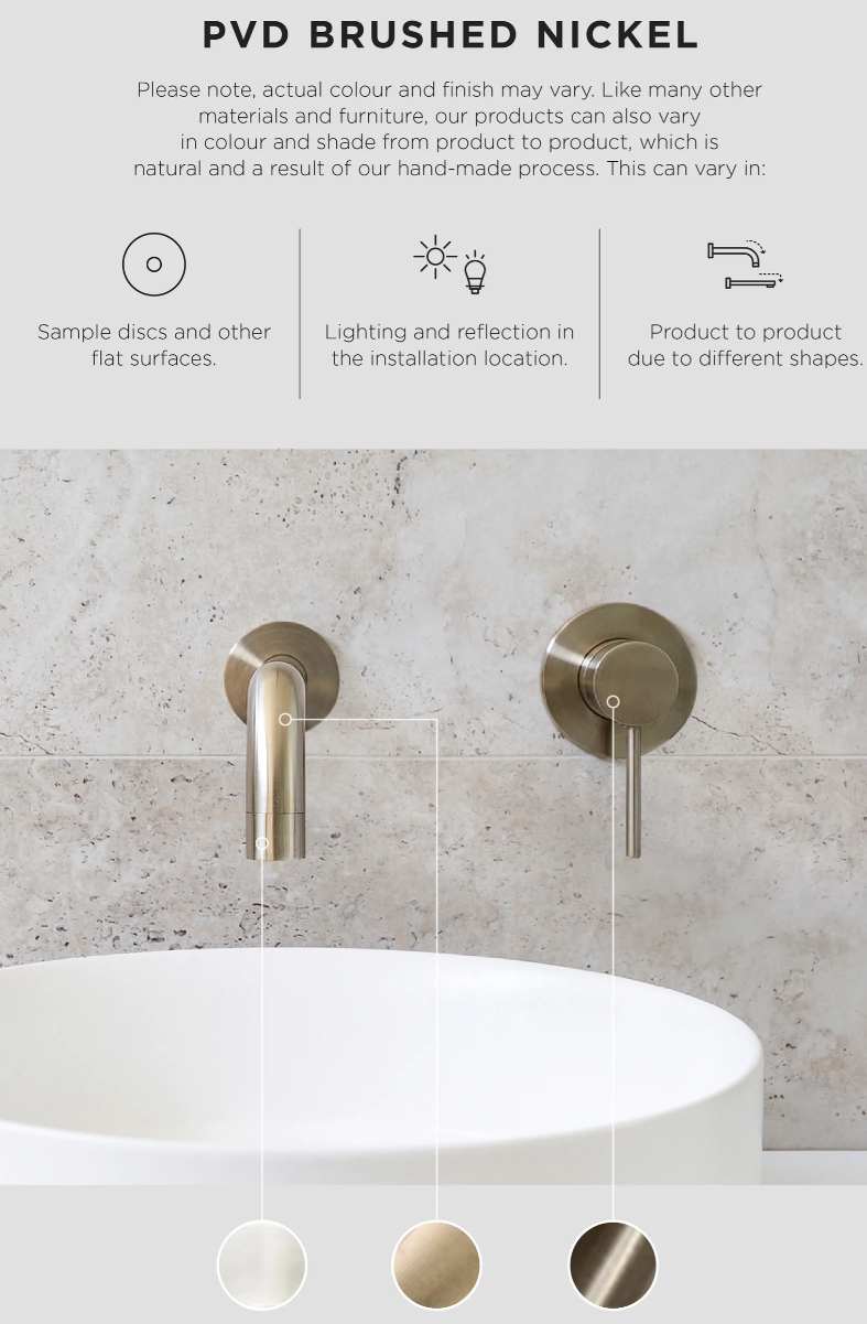 Round Combination Shower Rail 300mm Rose, Single Function Hand Shower