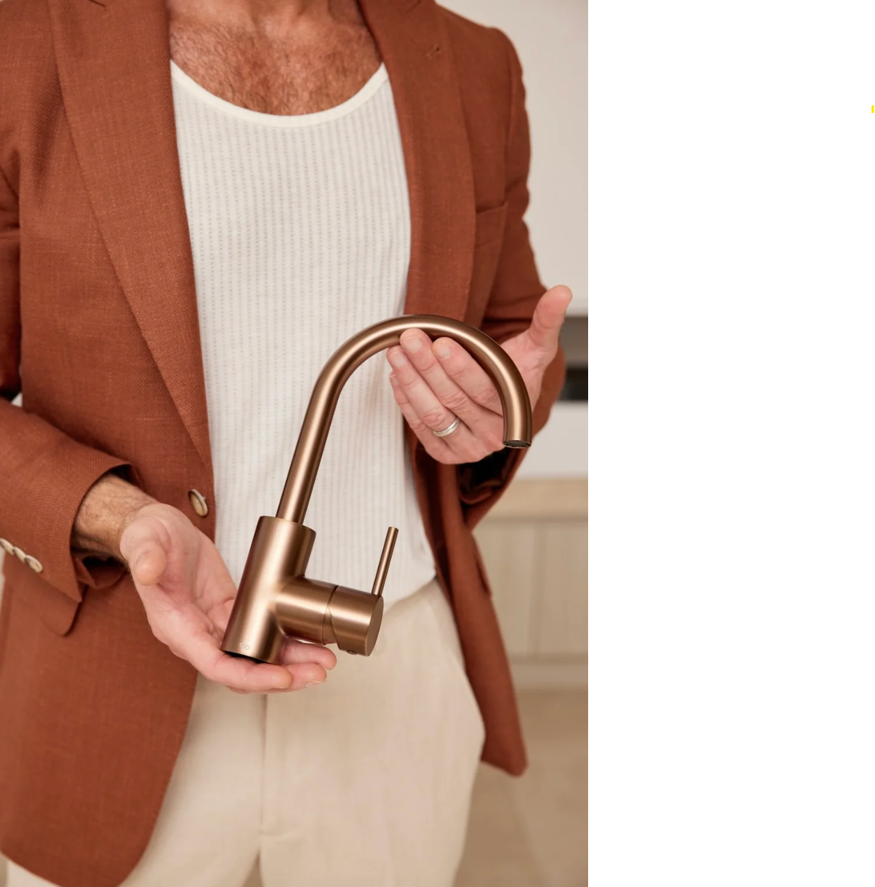 Round Gooseneck Basin Mixer