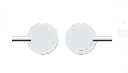 Round Quarter Turn Wall Top Assemblies