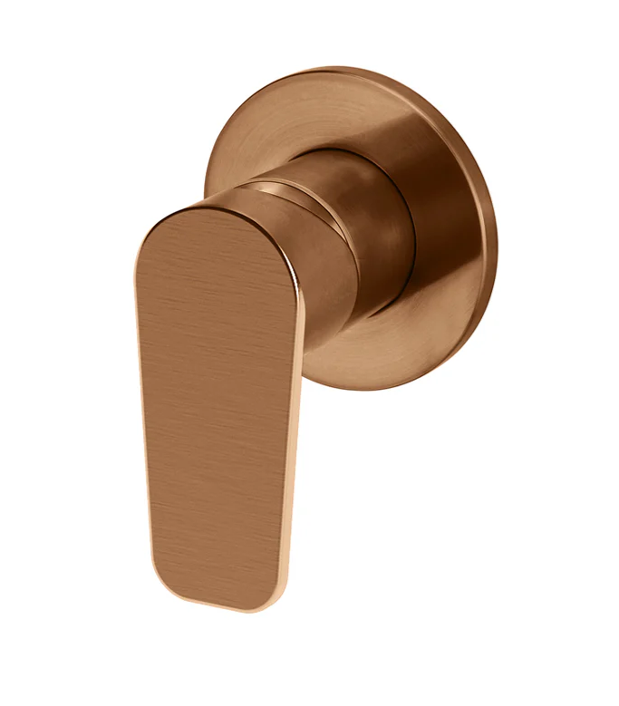 Round Wall Mixer - Paddle Handle - Finish Kit