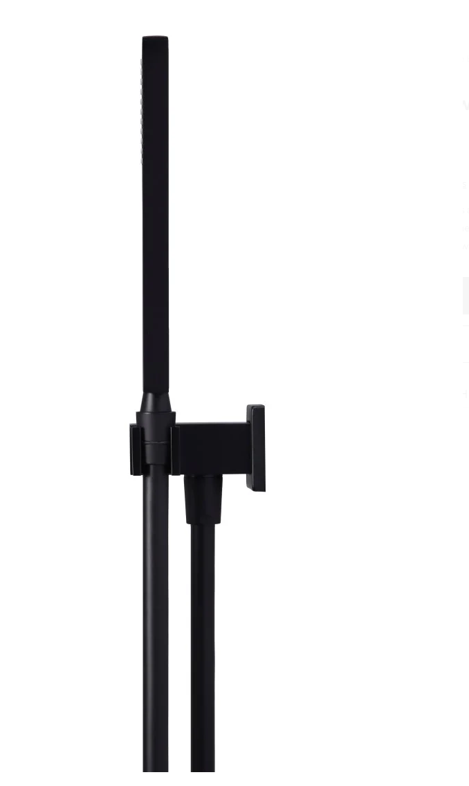 Square Hand Shower on Swivel Bracket