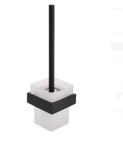 Square Toilet Brush & Holder