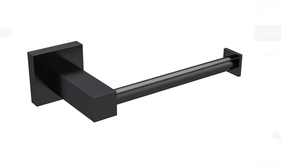 Square Toilet Roll Holder