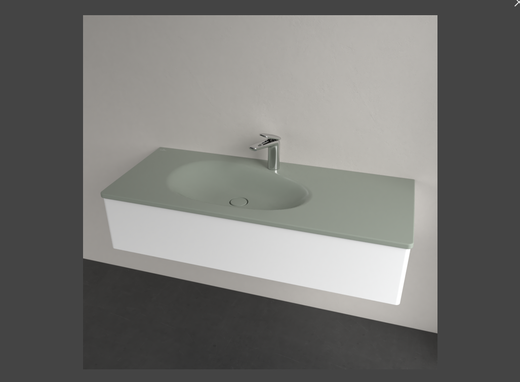 Antao 1200 Vanity Basin 1TH C+ Morning Green NO OF