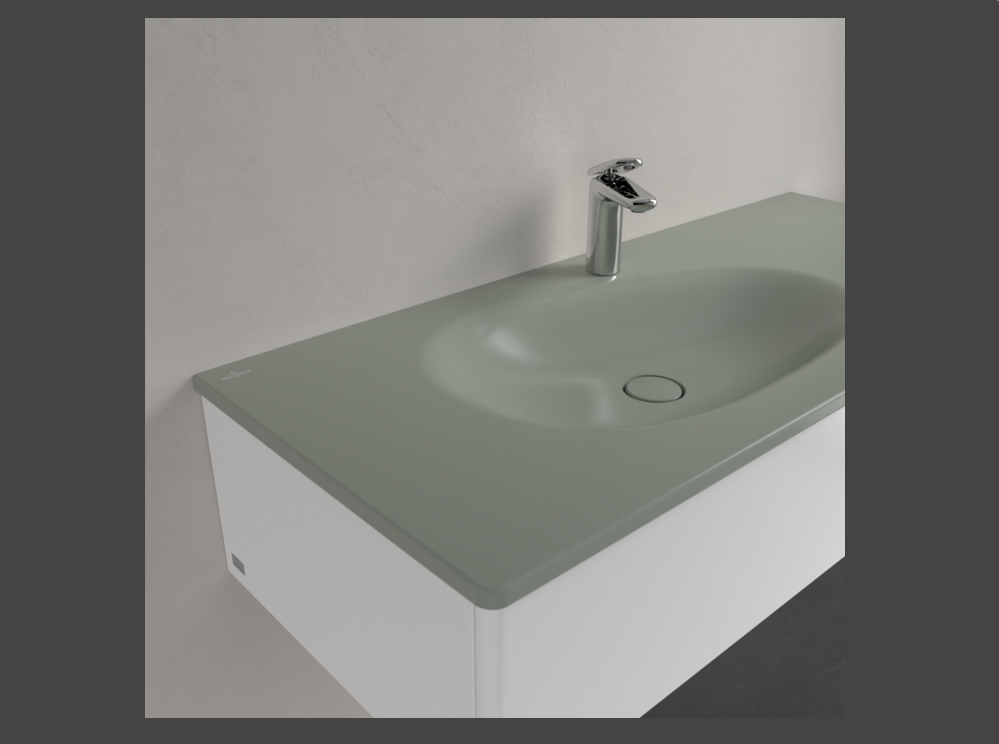 Antao 1200 Vanity Basin 1TH C+ Morning Green NO OF