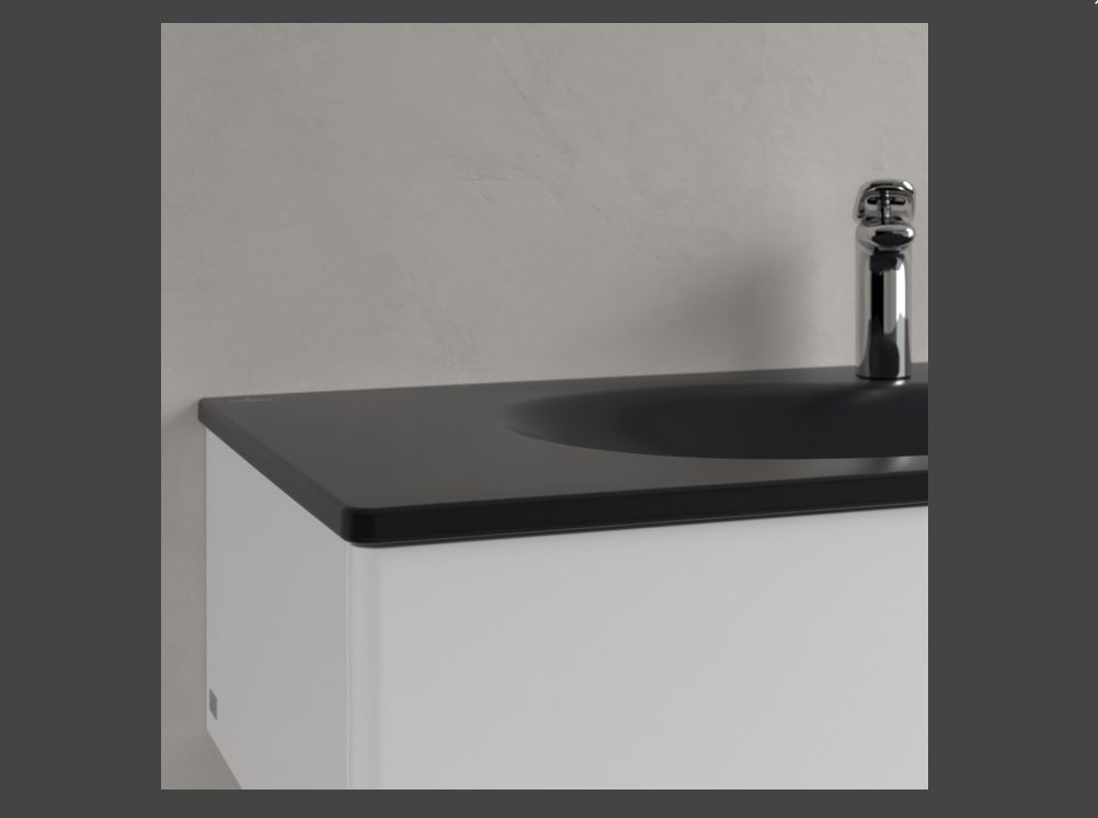 Antao 1200 Vanity Basin 1TH C+ Pure Black NO OF