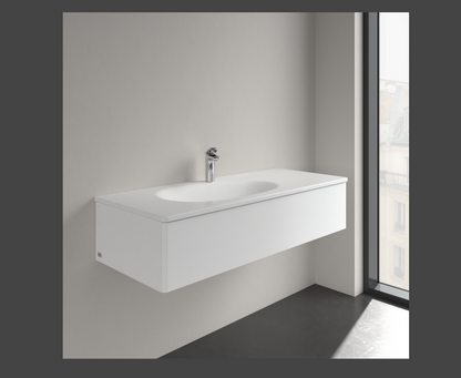 Antao 1200 Vanity Basin 1TH C+ Stone White NO OF