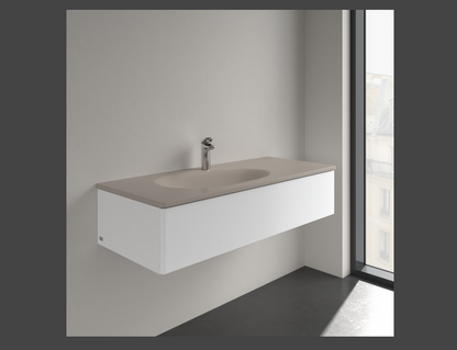 Antao 1200 Vanity Basin NO TH C+ Almond NO OF