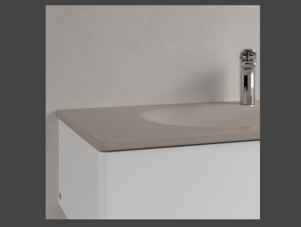 Antao 1200 Vanity Basin NO TH C+ Almond NO OF