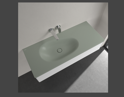 Antao 1200 Vanity Basin NO TH C+ Morning Green NO OF