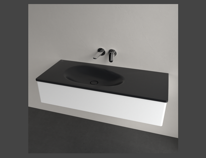 Antao 1200 Vanity Basin NO TH C+ Pure Black NO OF