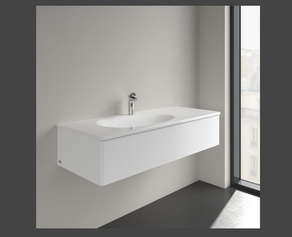 Antao 1200 Vanity Basin 1TH C+ White NO OF