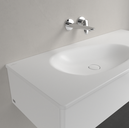 Antao 1200 Vanity Basin NO TH C+ Stone White NO OF