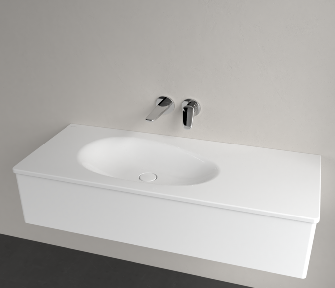 Antao 1200 Vanity Basin NO TH C+ White NO OF