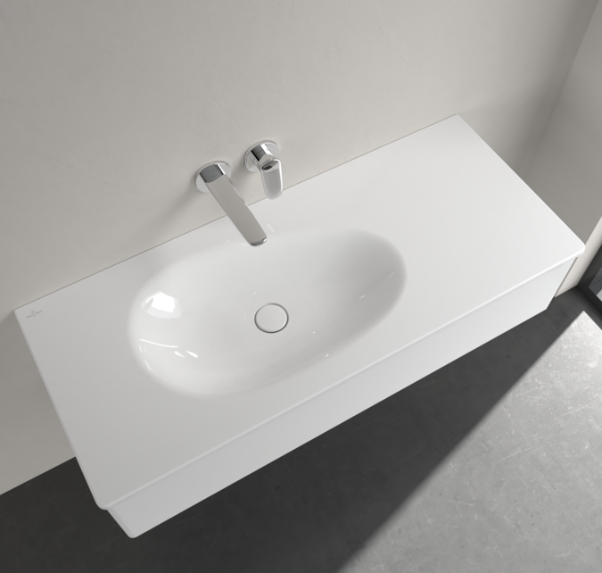 Antao 1200 Vanity Basin NO TH C+ White NO OF