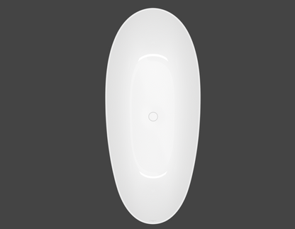 Antao 1700x750 Alpine White Free-standing Bath