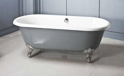 Dual Tub 1700mm Cast Iron 'Bigfoot' Clawfoot Baths