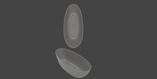 Antao 1700x750 Morning Green Free-standing Bath