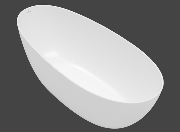 Antao 1700x750 Stone White Free-standing Bath